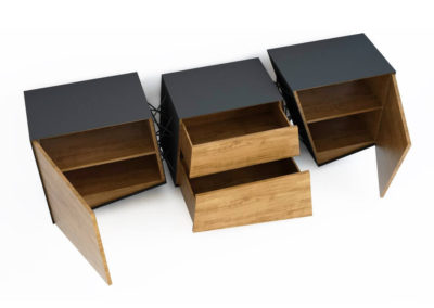 altrostudio studio architettura roma interior design arredamento interni credenza preta